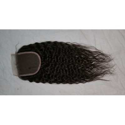 Loose curly hair closure