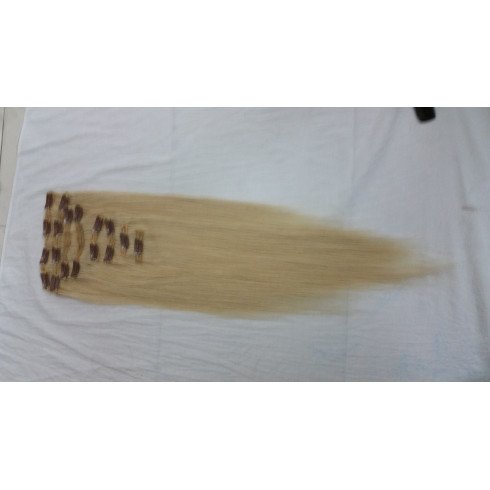 straight clip -in extension