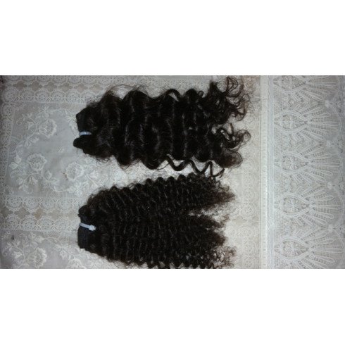 Malaysian steamed curly hair