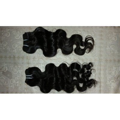 Natural body wave hair