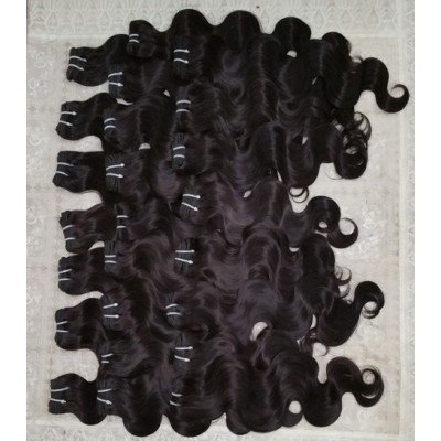 Indian unprocessed body wave hair