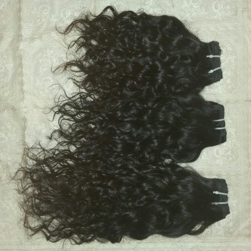 Peruvian curly wavy hair