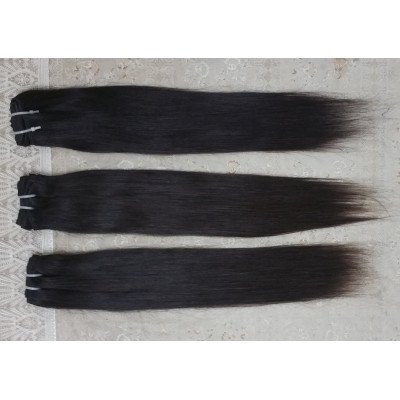 Indian, Single Drawn, Silky Straight Human Hair Temple straight hair Indian, Single Drawn, Silky Straight Human Hair Temple straight hair