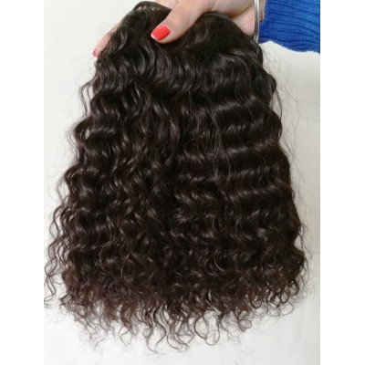 Indian Steamed proceesed  Curly Hair
