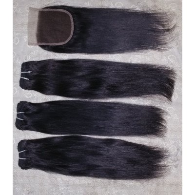Natural straight hair Natural straight hair