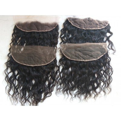 Natural raw wavy hair, Raw Cambodian Unprocessed wavy frontal