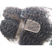  Raw Original Virgin Cuticle Aligned Curly Hair 