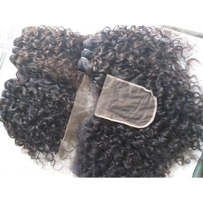  Raw Original Virgin Cuticle Aligned Curly Hair 