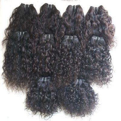 Natural temple curly hair,South curly indian human hair
