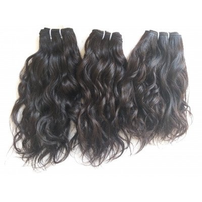 Natural Wavy human hair