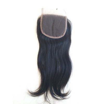 Raw Straight Lace Closure 