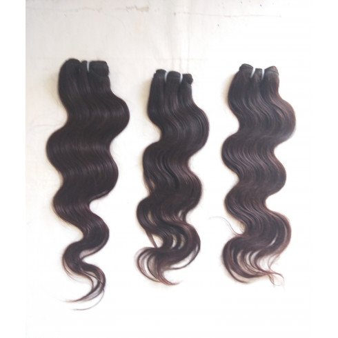 Unprocessed body wave hair 