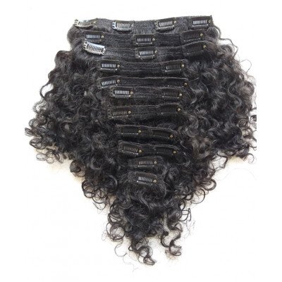 Raw Deep Curly Clip In Hair