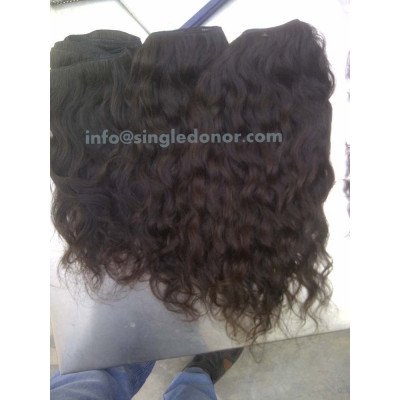 Unprocessed Temple Curly Human  Hair