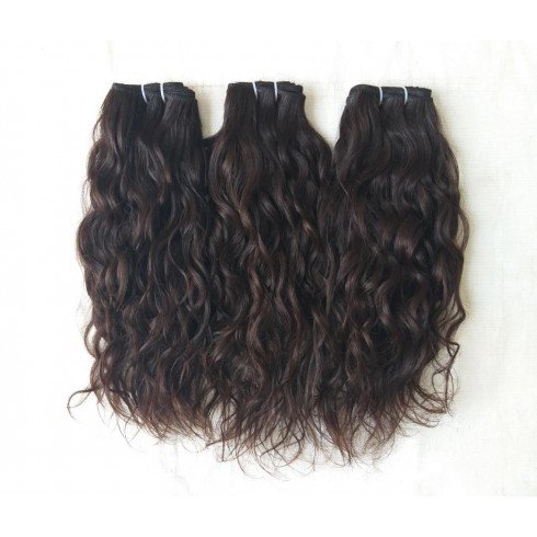 Raw Indian Natural curly wavy hair