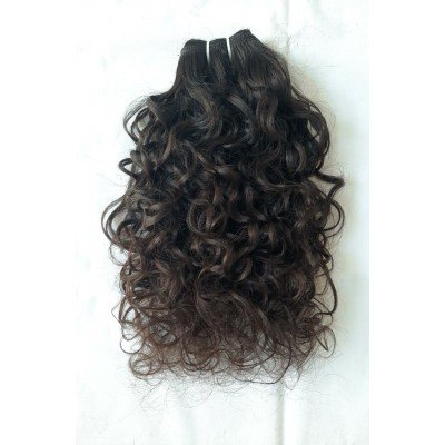 Raw Temple curly hair,100% virgin top quality 100 % Tangle Free, Silky Smooth, Indian Curly hair