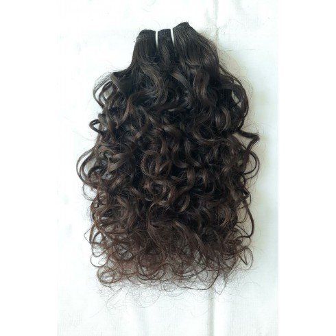 Raw Temple curly hair,100% virgin top quality 100 % Tangle Free, Silky Smooth, Indian Curly hair