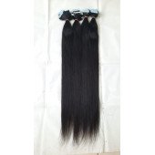 Raw Natural Straight Tape In Hair