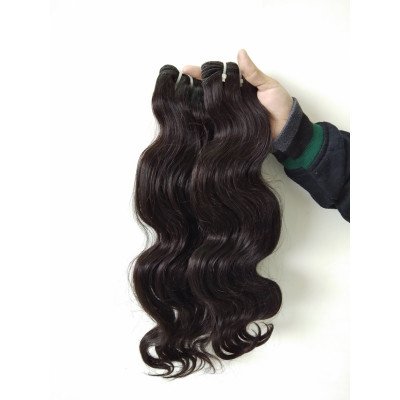 Raw body wave hair