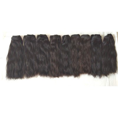Temple unprocessed straight hair, Thick Ends Temple unprocessed straight hair, Thick Ends
