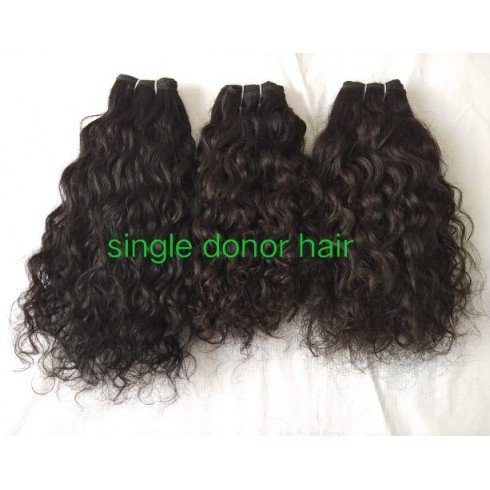 Malaysian Single Donor Curly Hair