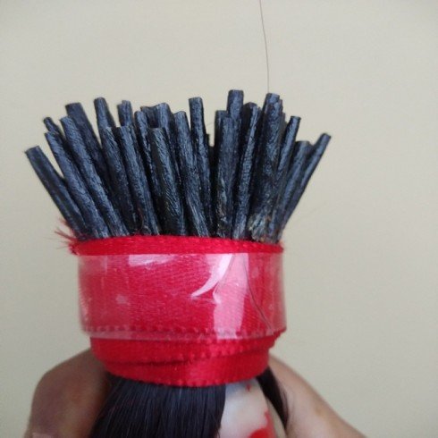 I tip remy human hair extensions Natural Color,100% raw hair stick keratin 