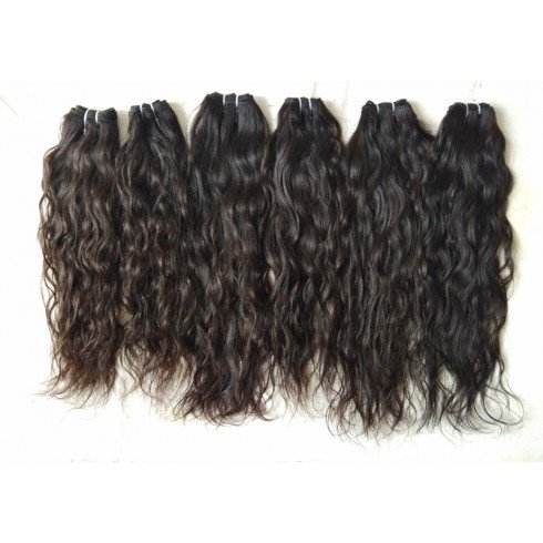 100 Percent Indian Remy Human Hair ,Raw Brazilian Temple Unprocessed  Temple wavy hair
