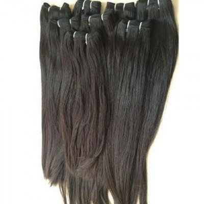 100% remy human hair extensions virgin straight hair