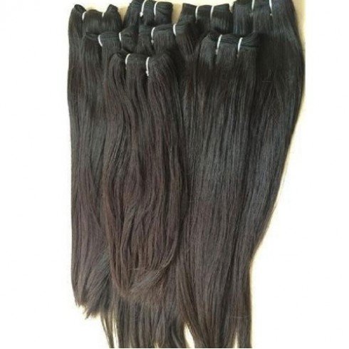 100% remy human hair extensions virgin straight hair