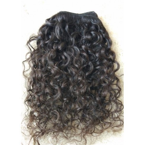 Raw Natural curly hair